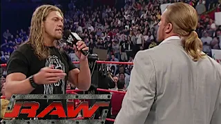 Edge Confronts Triple H Before Vengeance (Brawl Occurs) RAW Jul 05,2004