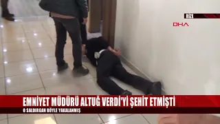 Rize Emniyet Müdürü'nü şehit eden saldırgan böyle yakalandı - VİDEO