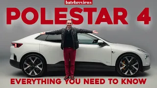 Polestar 4 FIRST LOOK – 2024's sexiest EV? | batchreviews (James Batchelor)