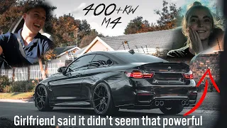 GIRLFRIEND REACTS TO BMW M4! *2.6Million TIKTOK Views!!