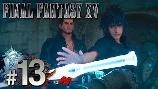 Final Fantasy XV #13 A Espada na Cachoeira [Royal Arm Dungeon] (Gameplay PT BR)