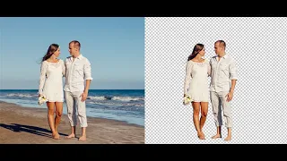 Comment détourer une personne tres rapidement avec photoshop 2021. C Facile !