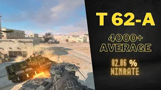 WoTB - T-62A - Still a boring Tank? - 4000+ solo Average Damage