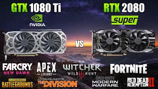 GTX 1080 Ti vs RTX 2080 Super - Test in 8 Games - 1440p