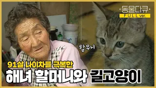 [풀버전] 91세 해녀 할머니가 길고양이를 사랑하게 되는 과정😽 | 인어할머니와 선장｜KBS 인간극장 2011 방송