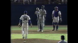Oakland A's vs Texas Rangers (8-6-1992) "Nolan Ryan Is Ejected For The 1st And Only Time Of Career"