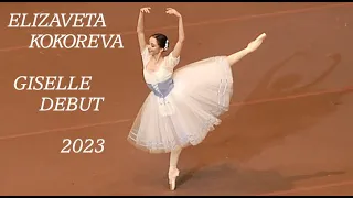 Elizaveta Kokoreva Amazing Giselle Debut 2023 with Smilevsky