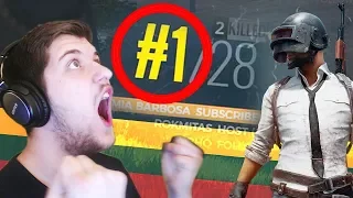 PIRMA VIETA, RIMTAI!? - PUBG lietuviškai /w BartasLT