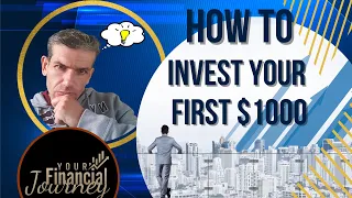 How To Invest Your First $1000 in 2023 - Step by Step | How to Invest For Beginners 2023 | #finance