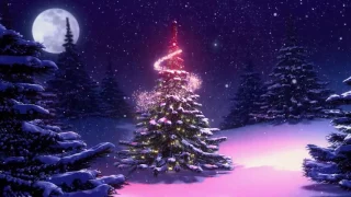 Fondos animados Arbol de navidad nieve Full HD animated background