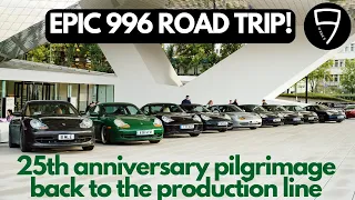 ULTIMATE 996 ROAD TRIP back to the Porsche production line… 25 years after they left!