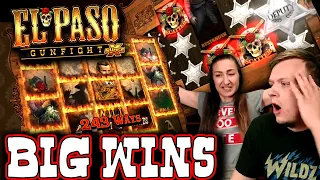 BIG WINS on all 5 Bonuses from the new El Paso Gunfight NoLimit City Slot!