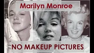 Marilyn Monroe NO MAKEUP Pictures - RARE!