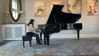 Emily Hazim playing Beethoven Sonata No. 8, Op.13, “Pathetique”, 2nd movement