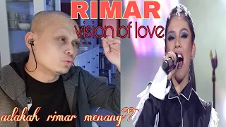 RIMAR - Vision of Love - (Indonesian Idol 2021) REACTION