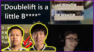 Thebausffs on the Doublelift and TSM Reginald Drama