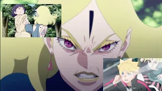 Naruto Vs Delta, Delta almost killed Himawari