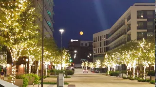 Unannounced Blood Moon over Dallas, TX, Sept 5, 2017 - Prophetic Sign?