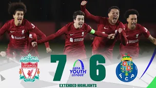 Liverpool vs Porto | Highlights & Penalty Shootout | UEFA Youth League 01-03-2023