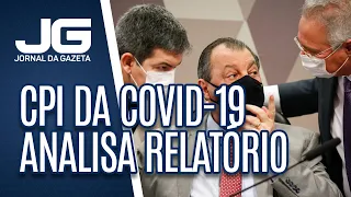 CPI da Covid-19 analisa relatório do senador Renan Calheiros