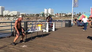 Some Dude I found at Santa Monica Pier