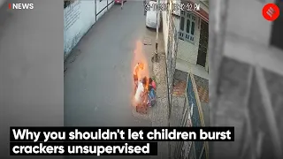 Why You Shouldn't Let Children Burst Crackers Unsupervised | Diwali 2021