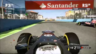 F1 2012 WCOF1 Season 3 - Race 10 Valencia