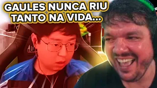 GAULES RINDO MUITO DO LIMINHA DANDO RAGE QUIT!!