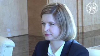 Встреча Рустама Минниханова с победительницей конкурса «Лидеры России»