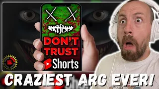 CRAZIEST ARG EVER! Film Theory: You Have to STOP Scrolling! (Shorts Wars) REACTION!