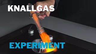 Knallgas mit Hausmitteln - Experiment mit Bumms - Gefährlich!