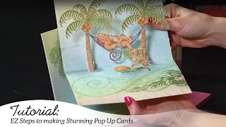 EZ Steps to Create Pop Up Scene Cards - Monkeying Around Collection