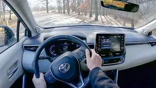 2022 Toyota Corolla Cross XLE AWD - POV Test Drive (Binaural Audio)