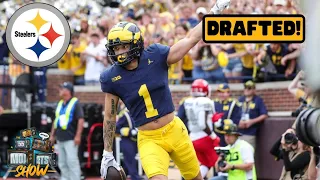 Pittsburgh Steelers Draft Michigan WR Roman Wilson Rd. 3 Pick 84