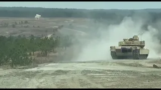 M1 Abrams Hits Its Target Dead On, and Its Crew's Delighted
