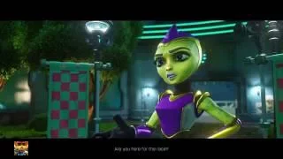 Ratchet & Clank PS4 Pixelizer glitch