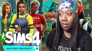 THE SIMS 4 | DISCOVER UNIVERSITY OFFICIAL TRAILER | REACTION 📚📝