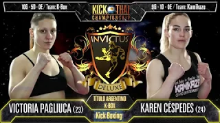 Victoria "Copito" Pagliuca vs Karen "Intocable" Céspedes - Invictus Deluxe 2019