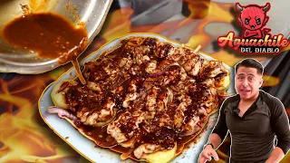 EL RETO "AGUACHILE DEL DIABLO" 🍤 | **El  más PICOSO del MUNDO 🇲🇽🔥