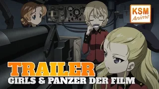 Girls und Panzer Der Film - Trailer (Deutsch)