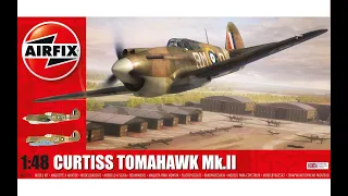 Airfix P-40 Tomahawk full build.