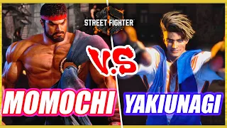 SF6 CB 🔥 Momochi (Ryu) vs Yakiunagi (Luke) 🔥 Street Fighter 6