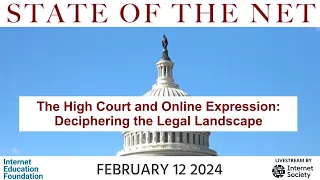 SOTN2024-16 The High Court and Online Expression: Deciphering the Legal Landscape
