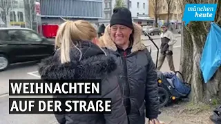 Armut in München - Das Projekt "Weihnachten auf der Straße" beschenkt Obdachlose