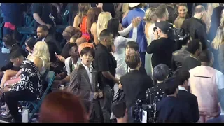 190501 BTS 방탄소년단 Reaction to Jonas Brothers @ 2019 빌보드 뮤직 어워드 Fancam