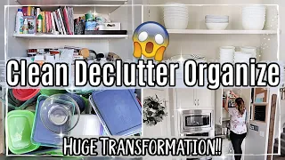 2020 KITCHEN CLEAN DECLUTTER & ORGANIZE WITH ME | PART 1 :: KONMARI & DECLUTTERING TRANSFORMATION