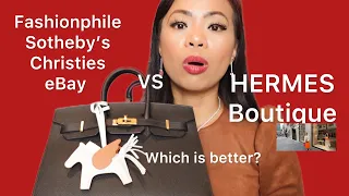 Where to buy your first hermes birkin - Fashionphile or Hermes store?