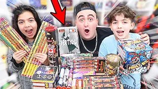 Dumpster Diving at a Firework Store!! OMG!! We Found Sealed Fireworks!! *JACKPOT*