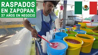 Rico Raspados en Zapopan con 37 años en Negocio!!  Shaved ice in Mexico Real Fruit!!