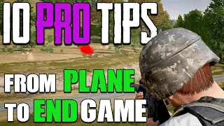 10 PUBG TIPS For NEW PLAYERS To WIN MORE | PUBG GUIDE Tips and Tricks | XBOX PS4 STADIA PC